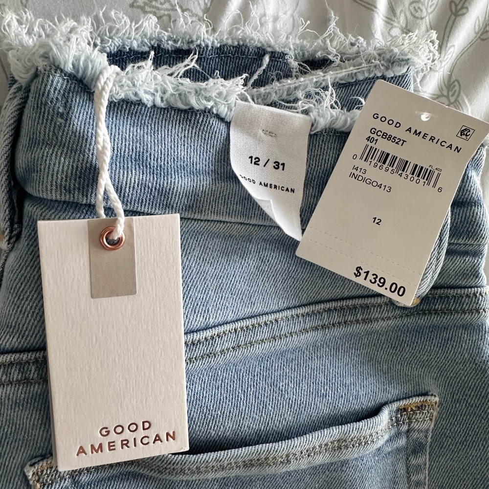 Good American flare jeans